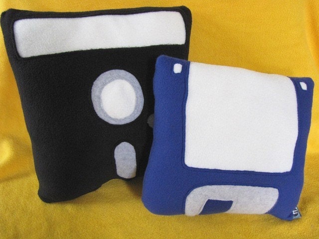 Floppy Disk Pillow Set - Geek Chic Home Decor