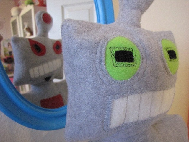 Robot Plush Toy Doll - Good and Evil