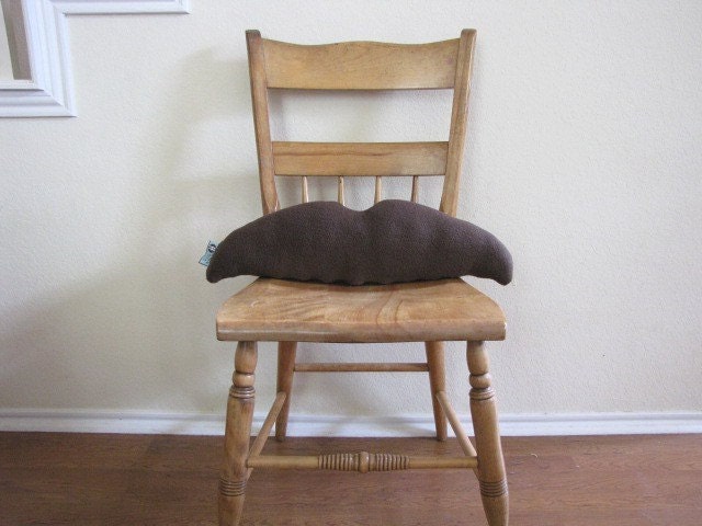 Moustache Pillows - Pick 3 and Save - Mustache Geek Chic Home Decor