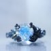 Rainbow Moonstone Sterling Silver Ring