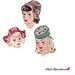 40s Hat Sewing Pattern/ 1940s McCall Lined Hats Pillbox, Bonnets Sewing Pattern 1214