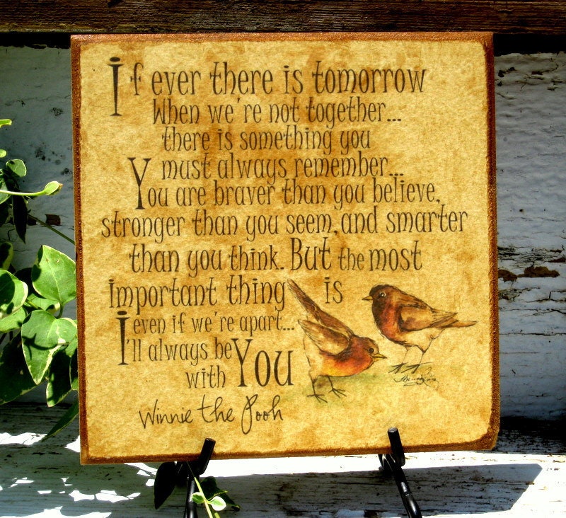 If ever there is a tomorrow