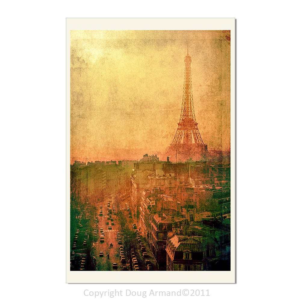 La Tour Eiffel - Fine Art Photographic 18x12 inch/45.72x30.48 cm Print by Doug Armand on Etsy - DAIP0097