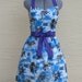 Sweetheart Neckline Gathered Apron- Star Wars- The Clone Wars with a Hint of Purple- Limited Edition