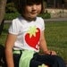 Girl STRAWBERRY Shortcake Birthday Outfit ... Two Piece Denim Set