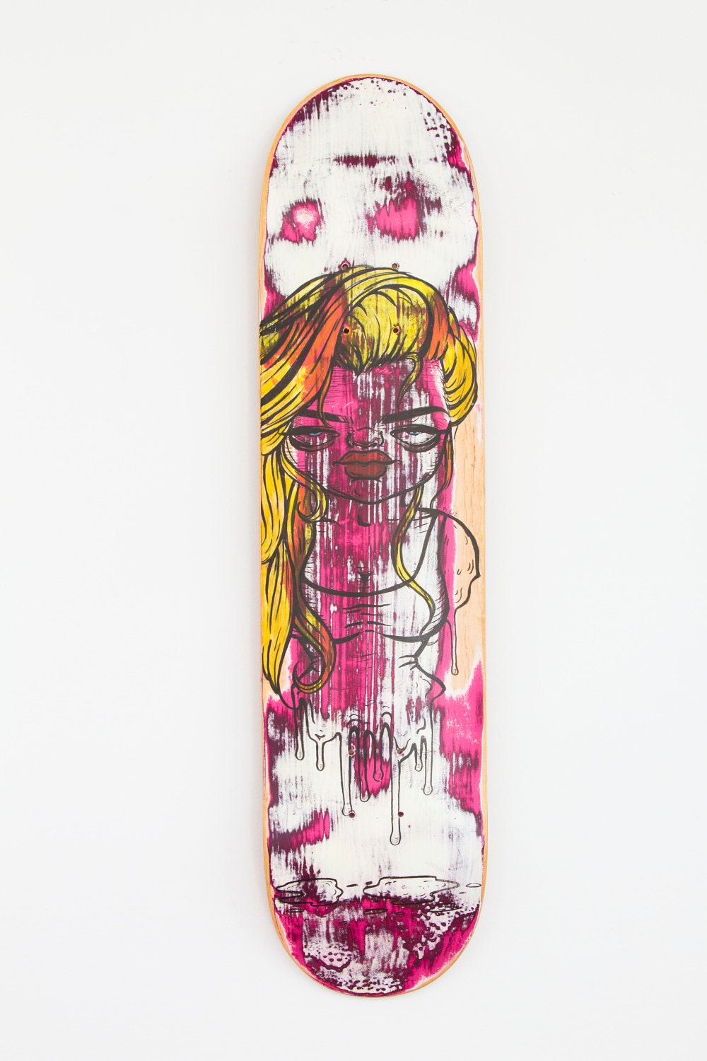 SALE Collaboration Skateboard Deck Art Painting