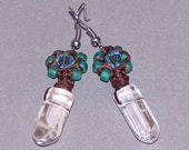 Crystal Quartz Shard Earrings