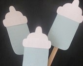 Baby Bottle Cupcake Toppers