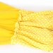 1960s Yellow Polka Dot Onepiece Bathing Suit / Small - Medium