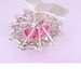Huge sterling silver two finger cocktail ring