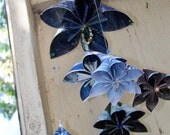 Origami by the Ocean Blue Mobile of Monterey Seaside Scenes Customized