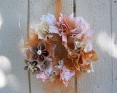 Shabby Chic 10 Inch Kusudama Wreath Customized