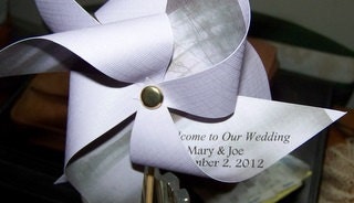 2 Pinwheels Personalized For Your Celebration