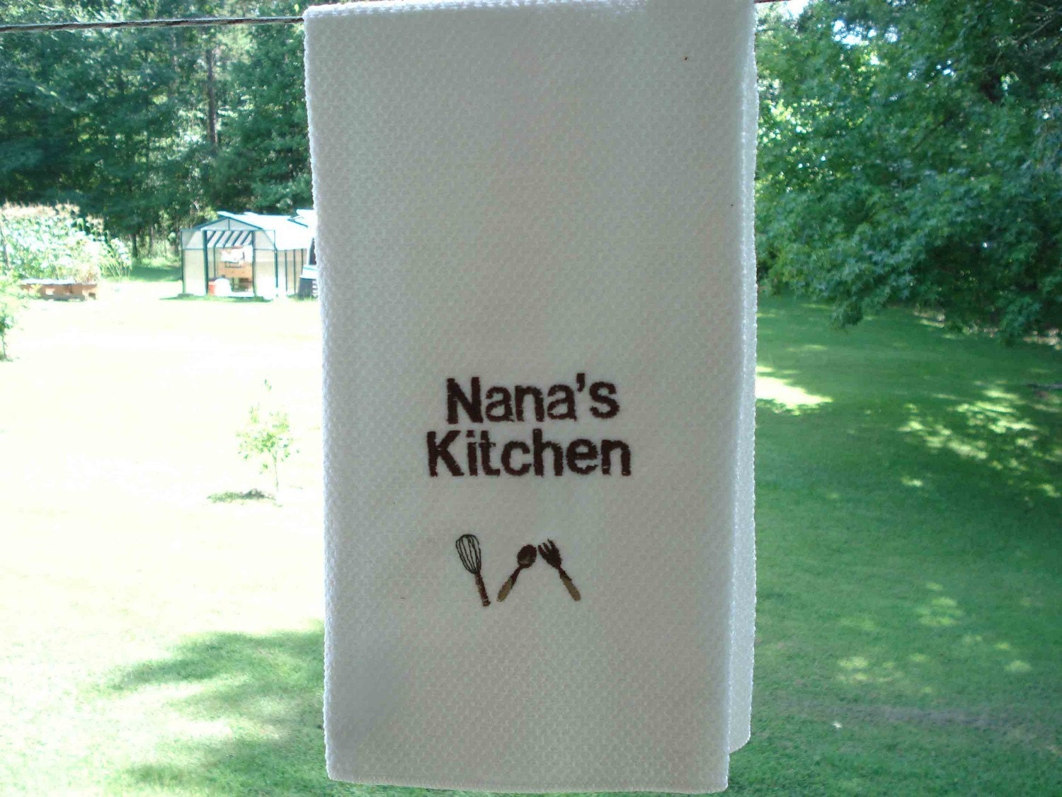 Personalized Kitchen Towel - Nana's Kitchen - Or Customize
