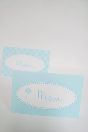 Happy Mother's Day Tent Cards - DIY Printable Parties