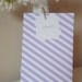 Diagonal Stripe Treat Bags/Favor Bags