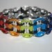 Rainbow Chakra Stretchy Pop Can Tab Bracelet