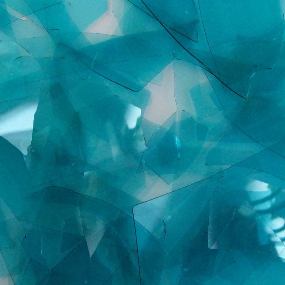 Copper Blue Shards/Confetti Glass 96 Coe