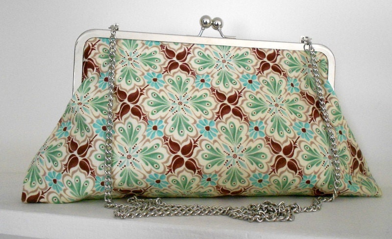 Cross-Body Bag, Talavera Celadon