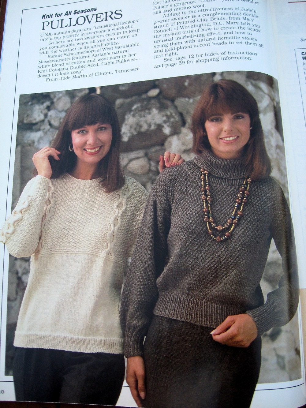 Vintage Autumn 1987 Country Handcrafts Magazine, Dozens of Decorating Ideas for Fall