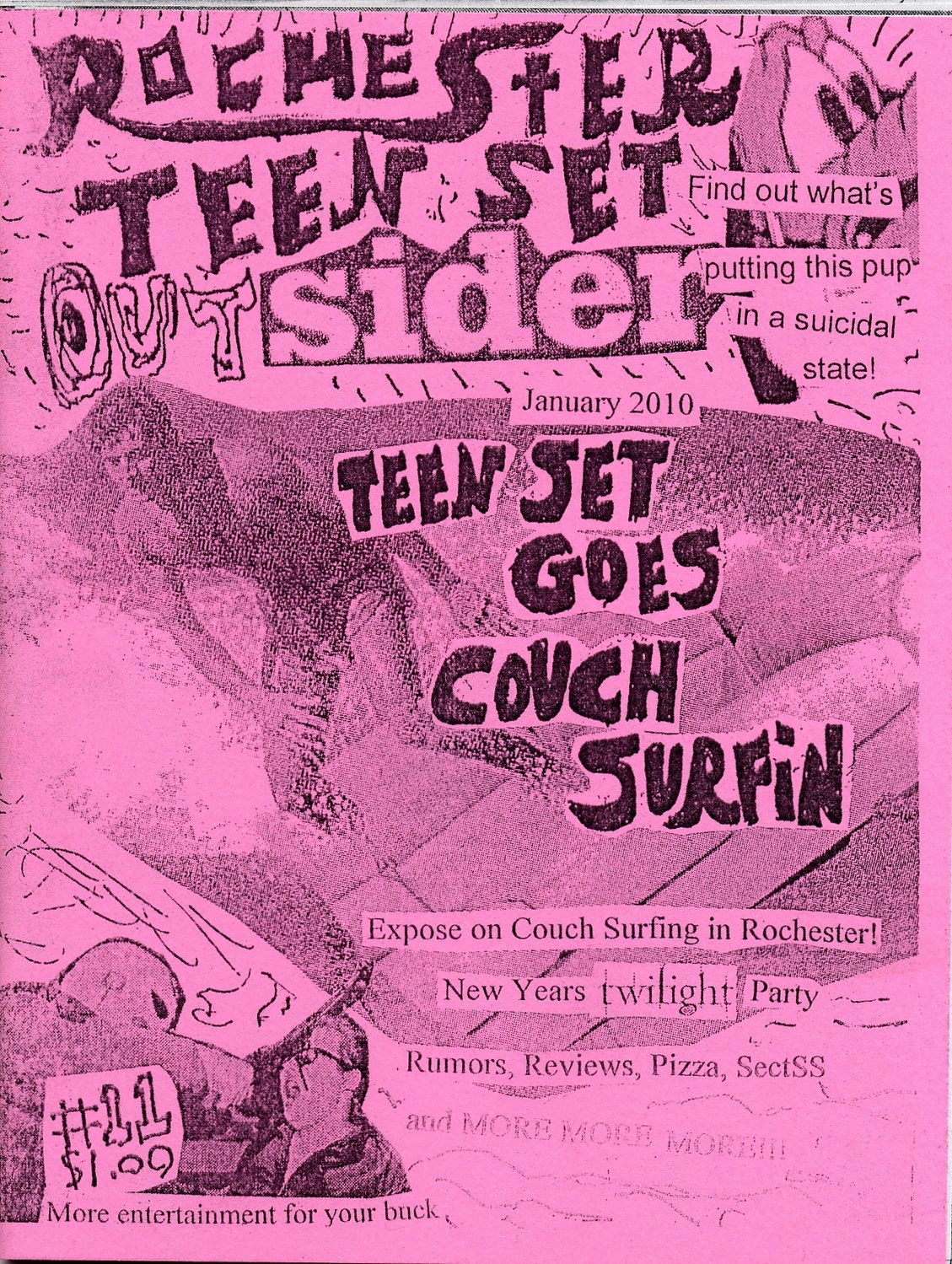 Teen Set Issue 11 Teen Set Goes Couch Surfin