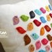 Sukan / Birds Linen Pillow Cover - 14x14