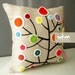 Pen Pattern Pillow Cover - 14x14