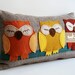 Owls Pillow Cover - 12x20