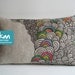 Sukan /  CUSTOM ORDER Pillow Cover - Pen Hand Drawing Pillow Cover - 12x20