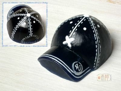 Baseball Cap Silicone Soap Mold ( Soap Republic )
