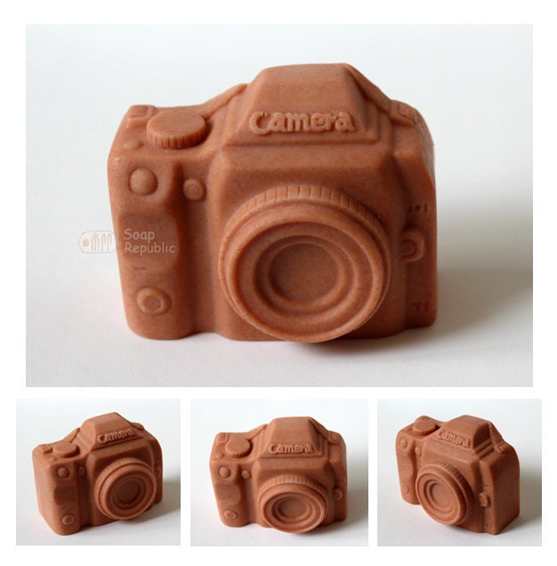 Camera Silicone Soap Mold ( Soap Republic )