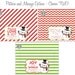 Christmas Treat Bag Tags: Snowman - Printable PDF