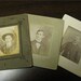Reserved for LEIGH JANE Trio Of Victorian Gentlemen. Cabinet Cards From 1800s.