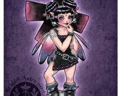 MANGA FAIRIES - set of 4 art prints - BRIGID ASHWOOD