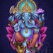 Lord Ganesha - Art Print - Brigid Ashwood