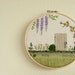 Secret Garden Original Embroidery Wall Art