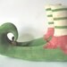 Primitive Christmas Elf Shoes