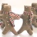 4 Primitive Gingerbread Boy Bowl Fillers/ Ornaments