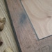 DIY Wine Cork Bulletin Board - made from reclaimed wood - Rustic Distressed Brown with Blue