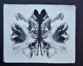 Hand painted art print on Fabric N504