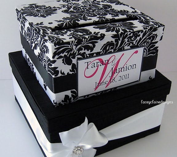 Wedding Card Box, Gift Card Box, Money Card Box - Custom Made