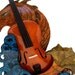 Seager DECORATIVE VIOLIN HANGER, the look of inlaid glass that frames your instrument while holding but fills the wall when playing