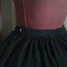 Lolita Black Piano Border Skirt