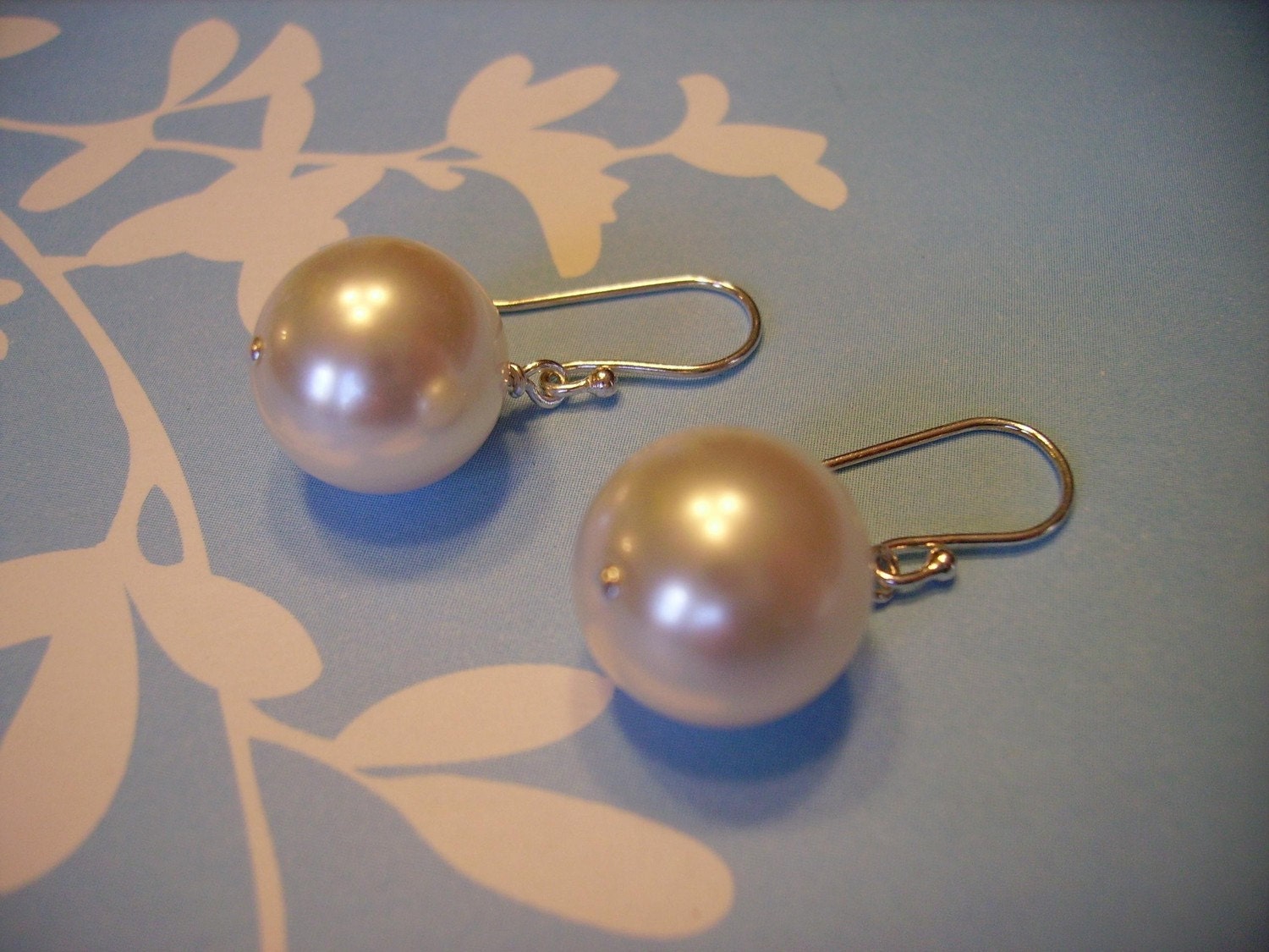 Elegant Large Pearl Earrings
