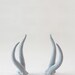 Grey Deer Antler Bobby Pins
