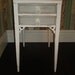 Vintage Tray Style End Table/Night Stand