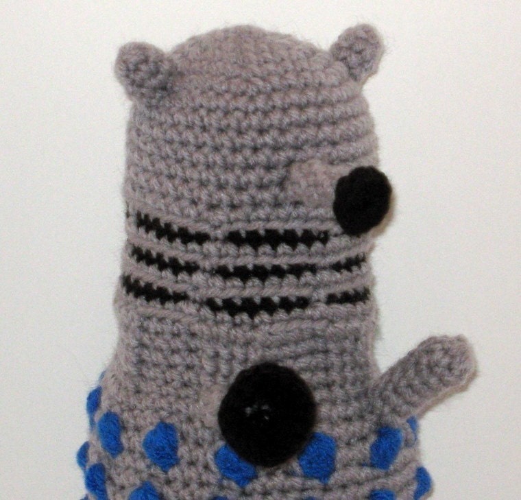 Plush Dalek Doctor Who inspired