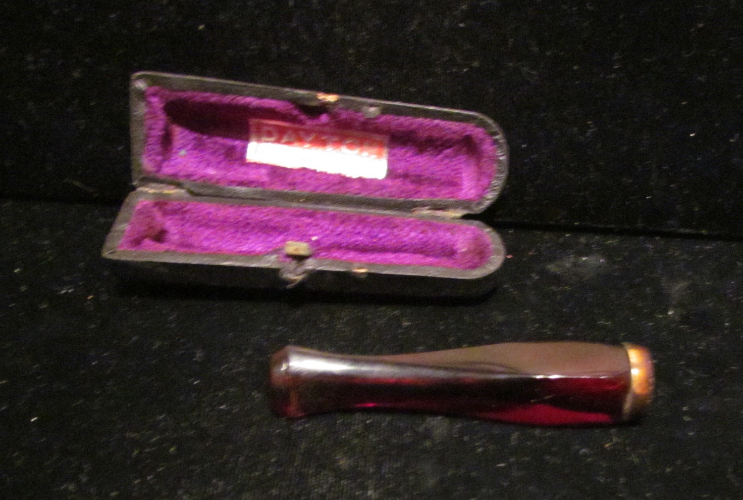 Vintage Cigarette Holder Cigar Holder Dayton Redmanol Holder Bakelite Cigarette Holder 1930s Art Deco Holder