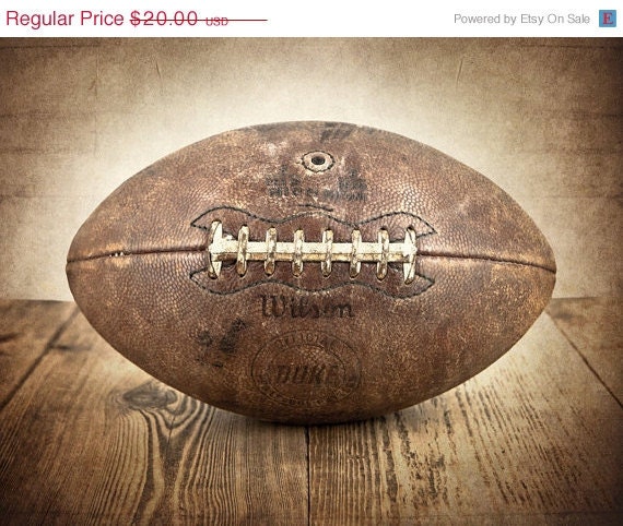 ON SALE Vintage Football  8x10 print - shawnstpeter