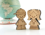 AMERICA -Wooden Dolls Children of the World Collection